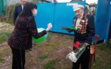 В Жирновском муниципальном районе участники Великой Отечественной войны получили 9 мая в подарок от школьников Альбомы Победы